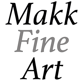 Makk Fine Art square logo