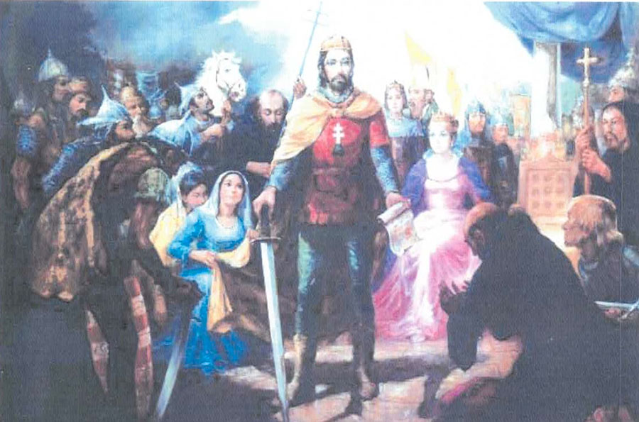 St. Stephen King of Hungary by Americo Makk